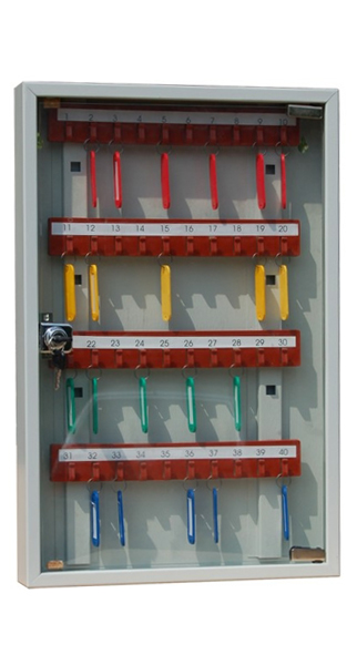 Шкаф для ключей КЛ-40C купить недорого с брелками