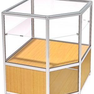 Прилавок демонстрационный угловой Еврошоп ПДА-01/07УА